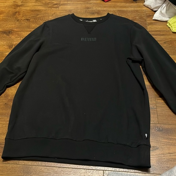 puma black crewneck - Picture 1 of 6